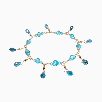 March Birthstone Bracelet | 14k Gold Filled